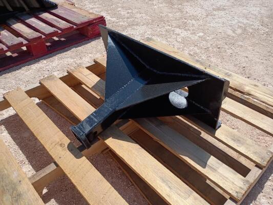 KC Mini Universal Attach Skid Steer Trailer Mover w/2" Hitch Receiver