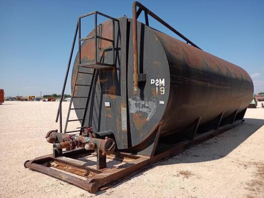 500 BBL Skidded Frac Tank