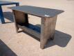 KC 30'' x 57'' Welding Table w/Shelf - 4