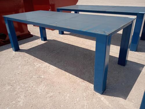 KC 40'' x 96'' Welding Table, 3/8'' Top