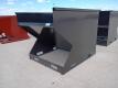 KC 2 CY. Skid Steer Trash Hopper w/Fork Pockets