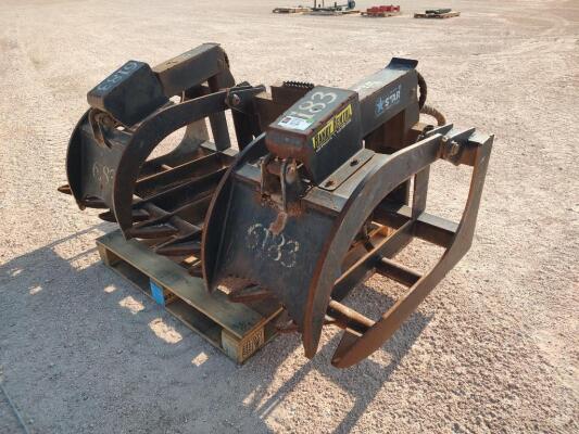 Star Industries 72" Skid Steer Grapple Bucket