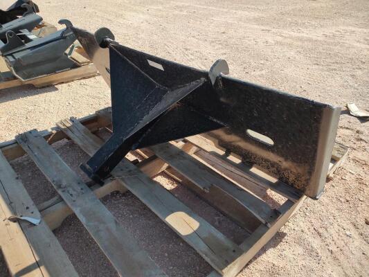 Skid Steer Trailer Mover w/ Hitch Receiver