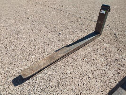 (1 Set) 6ft Telehandler Forks
