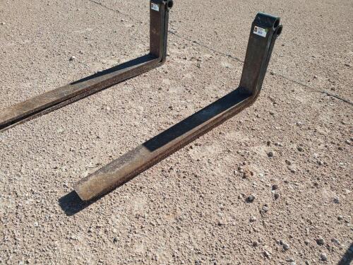 (1 Set) 5ft Telehandler Forks