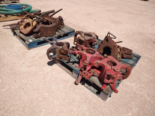 (2 Pallets) Misc Drilling Pipe Elevators