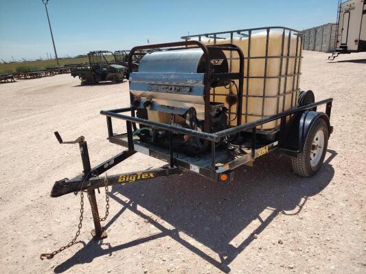 Big Tex Pressure Washer Trailer ( No title Bill of Sale Only)