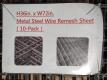 (10) Metal Steel Mesh Sheets 36" x 72" - 6
