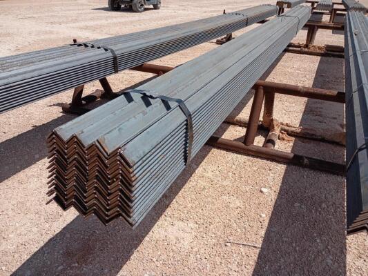 (96) Pcs 2'' x 2'' x 3/16'' Angle Iron, 20 Ft Long