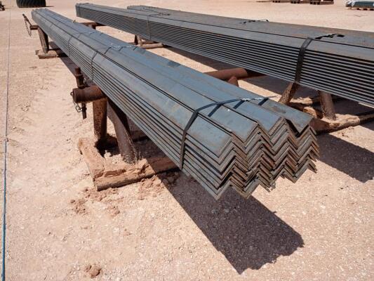 (67) Pcs 2'' x 2'' x 3/16'' Angle Iron, 20 Ft Long