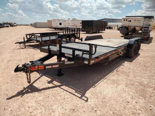 2025 Buck Dandy 22Ft Tilt Deck Car Hauler Trailer