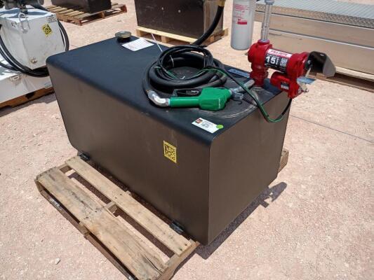 DEEZEE 108 Gallon Fuel Transfer Tank w/15 gpm Transfer Pump