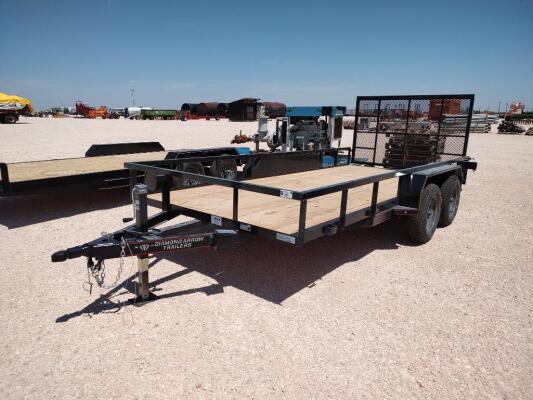 2026 Diamond Arrow 16Ft Utility Trailer