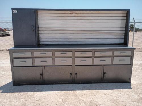 10Ft Work Bench Cabinet