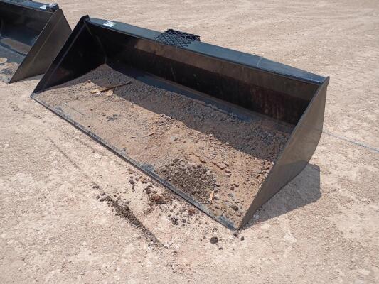 Unused 74'' Skid Steer Bucket