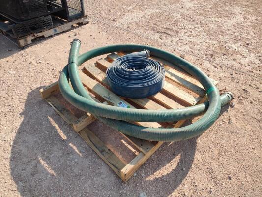 (1) Discharge Hose (1) Suction Hose For 3" Pump