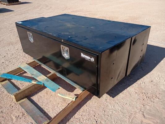 (2) Buyers Underbody Mount Tool Boxes, 5Ft x 18'' x 18''