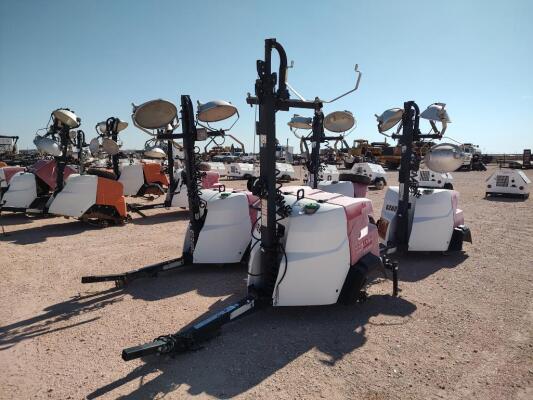 (4) Parts Machine Light Towers