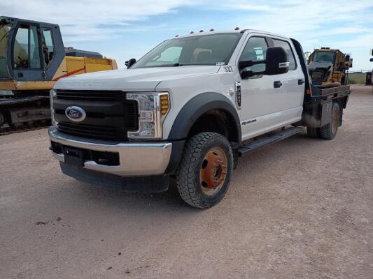 2019 Ford F-550 Flatbed Truck ( Does Not Run )