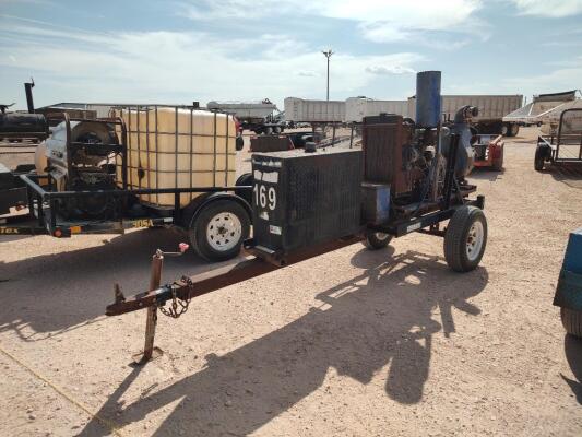 Pump Trailer w/Self Priming Centrifugal Pump