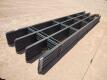 (20) ACE 4 Bar Continuous Fence Panels, 20ft Long, 4ft Tall - 2