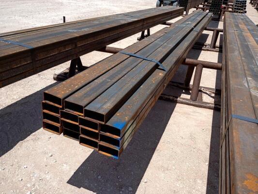 (15) pcs Hot Rolled 2'' x 4" Rec Tubing