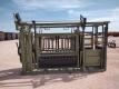 Manual Squeeze Chute w/Palpation Cage - 2