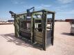 Manual Squeeze Chute w/Palpation Cage - 3