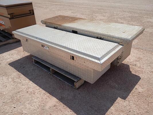 (2) Aluminium Tool Boxes
