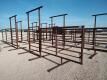 (1) 13ft Free Standing Fence Panel w/4ft Bowgate