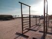 (1) 17ft Free Standing Fence Panel w/4ft Bowgate - 4