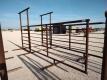 (1) 17ft Free Standing Fence Panel w/4ft Bowgate