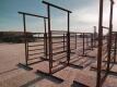 (1) 17ft Free Standing Fence Panel w/4ft Bowgate - 4