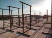 (1) 15ft Free Standing Fence Panel w/4ft Bowgate - 4