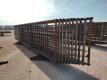 (10) 24Ft Free Standing Fence Panels (1) w/ 10ft Gate - 3