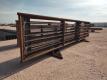 (10) 24Ft Free Standing Fence Panels (1) w/ 10ft Gate - 4