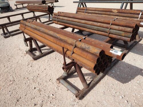 (19) 7Ft 2 7/8" Fence Post