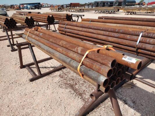 (19) 7Ft 2 7/8" Fence Post