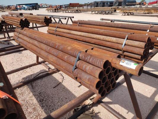 (19) 7Ft 2 7/8" Fence Post