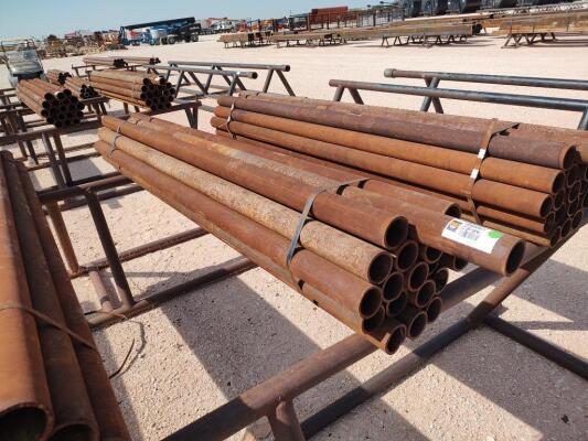 (19) 7Ft 2 7/8" Fence Post