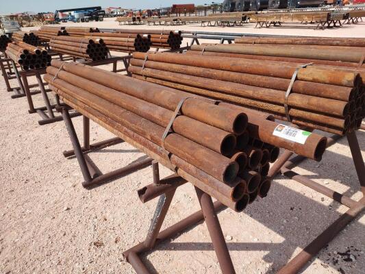 (19) 7Ft 2 7/8" Fence Post