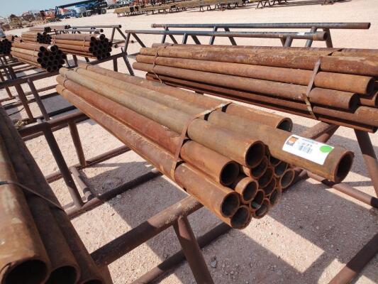 (19) 7Ft 2 7/8" Fence Post