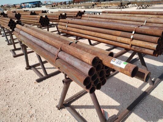 (19) 7Ft 2 7/8" Fence Post