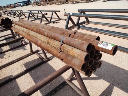 (19) 7Ft 2 7/8" Fence Post