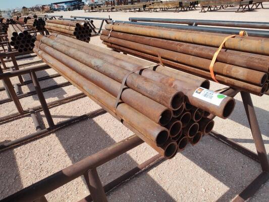 (19) 7Ft 2 7/8" Fence Post