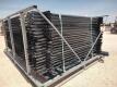 Lot of Iron Fence Panels 8ft x 6ft - 7