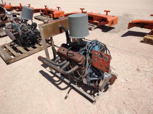 Irrigation Pump Motor 5.7L V8 On Skid