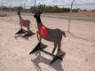 Steel Deer Shooting Target w/Heart Flapper - 5