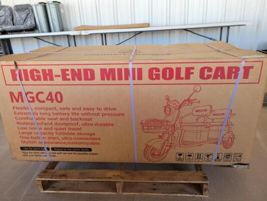 MGC40 High-End Mini Golf Cart (Color Blue)