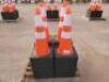 (50) Unused Safety Road Cones